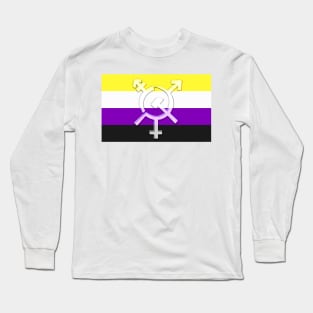 Enby Communist Pride Long Sleeve T-Shirt